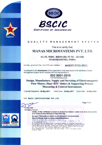 ISO Certificate 