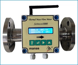 compact gas flow meters